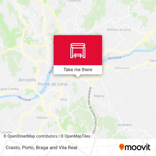Crasto map