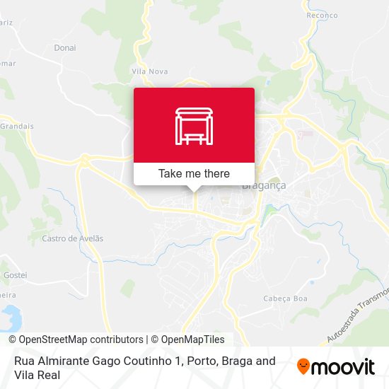 Rua Almirante Gago Coutinho 1 map