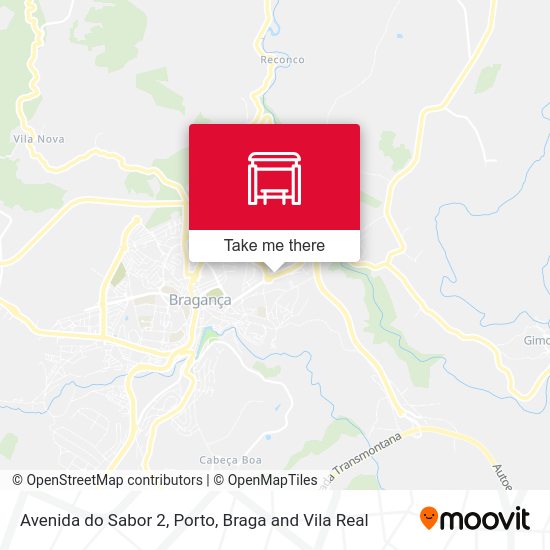 Avenida do Sabor 2 mapa
