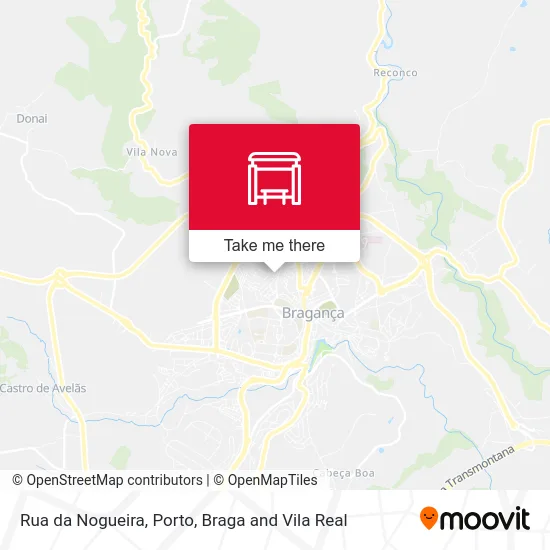 Rua da Nogueira map