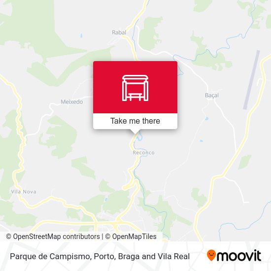 Parque de Campismo mapa