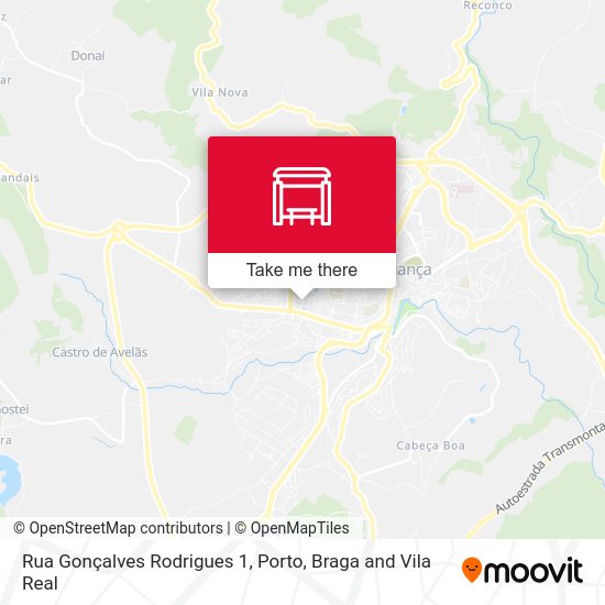 Rua Gonçalves Rodrigues 1 mapa