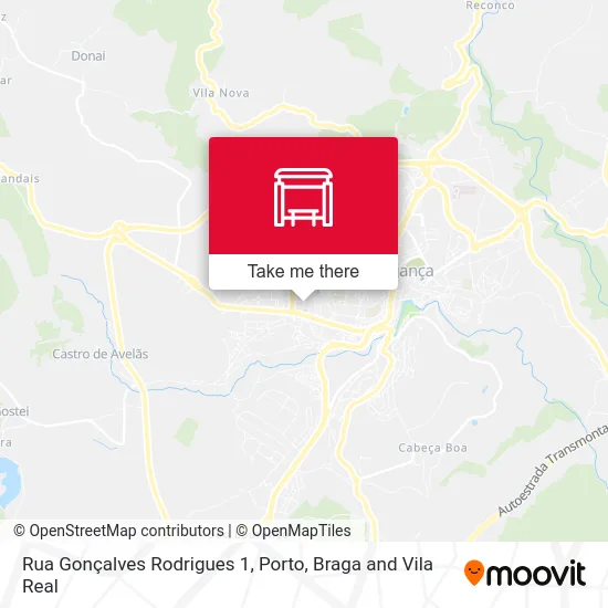 Rua Gonçalves Rodrigues 1 map