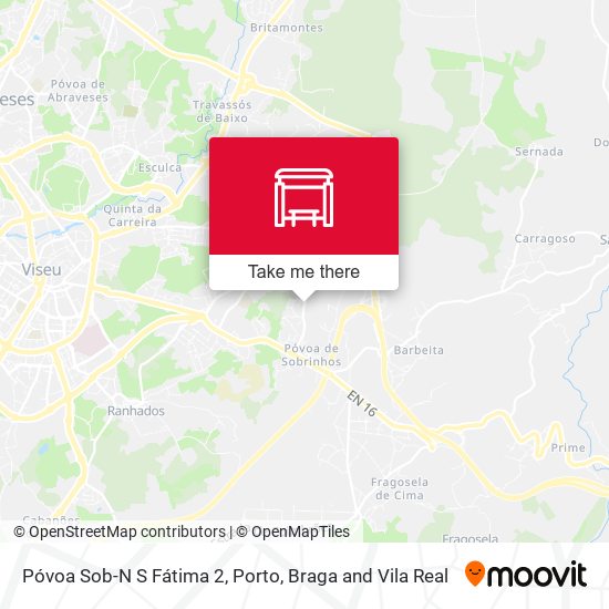 Póvoa Sob-N S Fátima 2 map