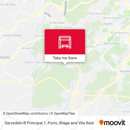 Sarzedelo-R Principal 1 map