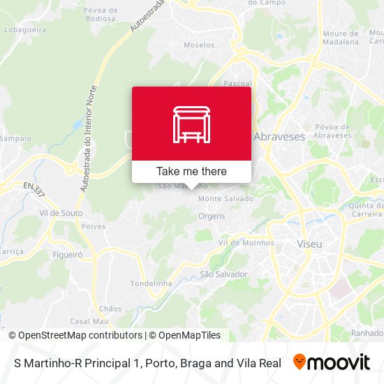 S Martinho-R Principal 1 mapa