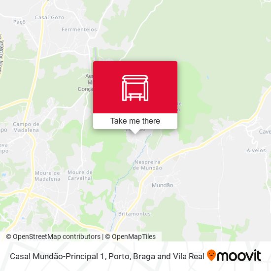 Casal Mundão-Principal 1 map