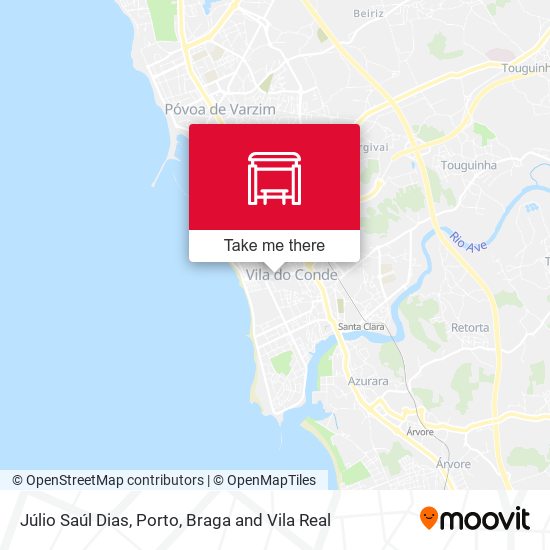 Júlio Saúl Dias map