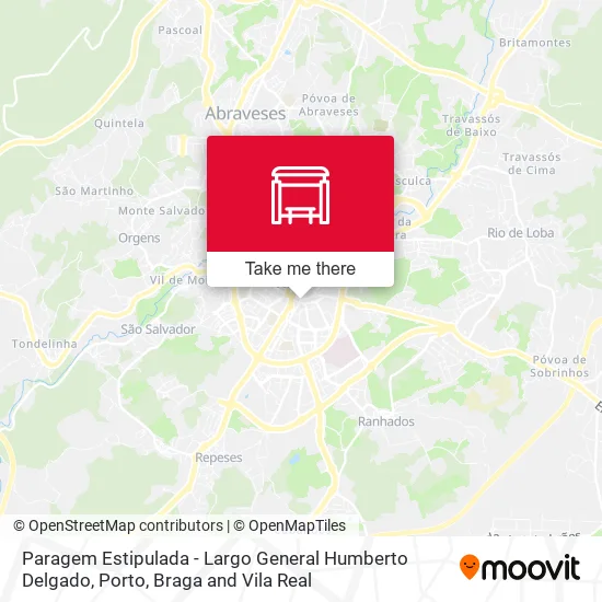 Paragem Estipulada - Largo General Humberto Delgado map