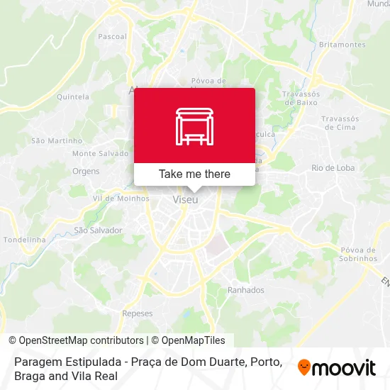 Paragem Estipulada - Praça de Dom Duarte map