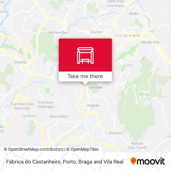 Fábrica do Castanheiro map