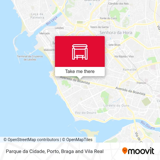 Parque da Cidade map