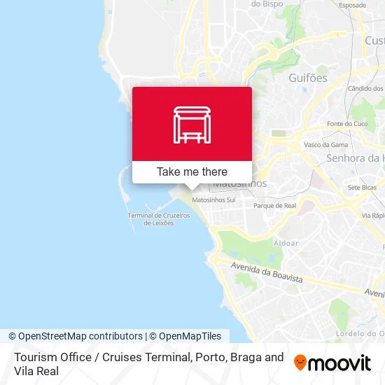 Tourism Office / Cruises Terminal map