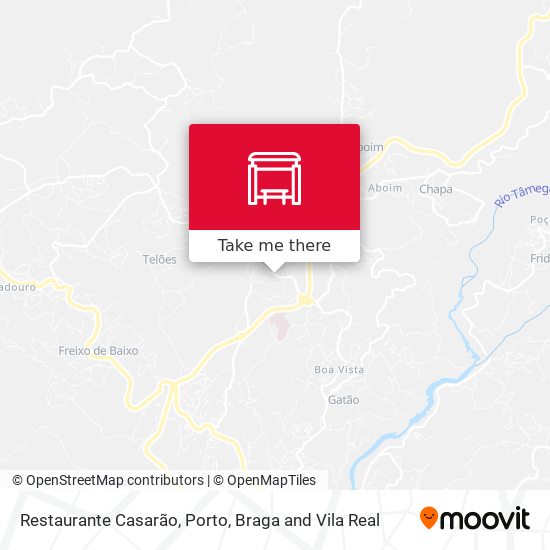 Restaurante Casarão mapa