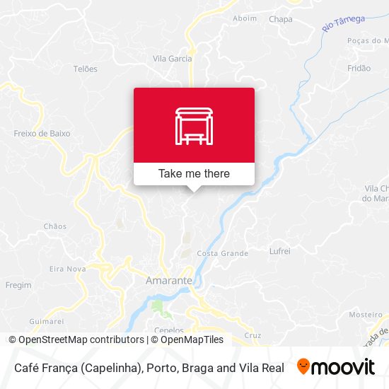 Café França (Capelinha) map