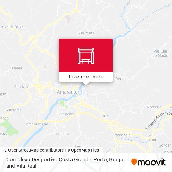 Complexo Desportivo Costa Grande map