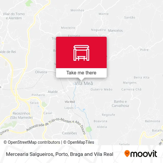 Mercearia Salgueiros map