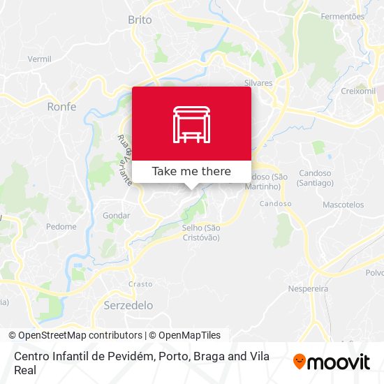 Centro Infantil de Pevidém map