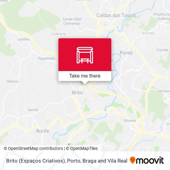 Brito (Espaços Criativos) mapa