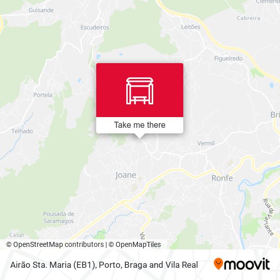Airão Sta. Maria (EB1) map