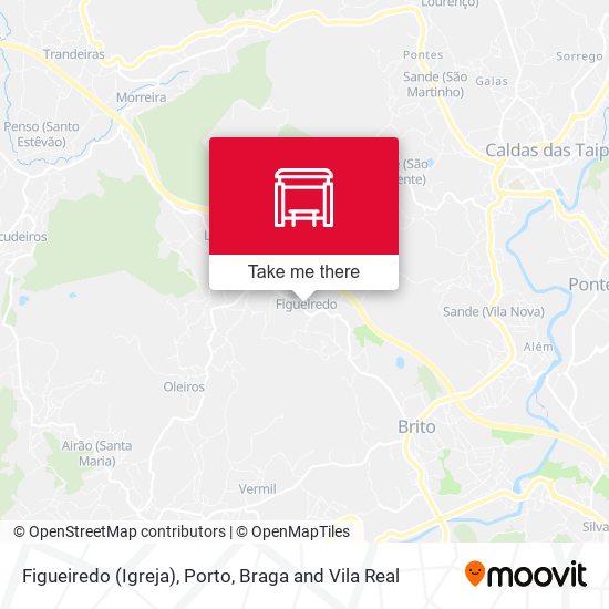 Figueiredo (Igreja) mapa