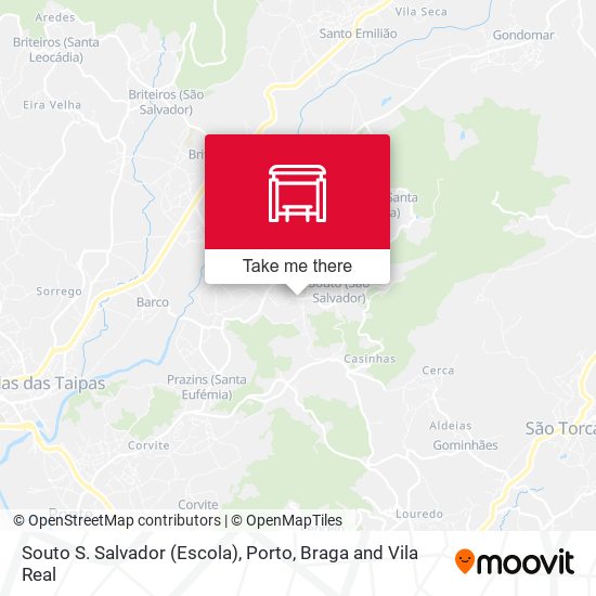 Souto S. Salvador (Escola) map