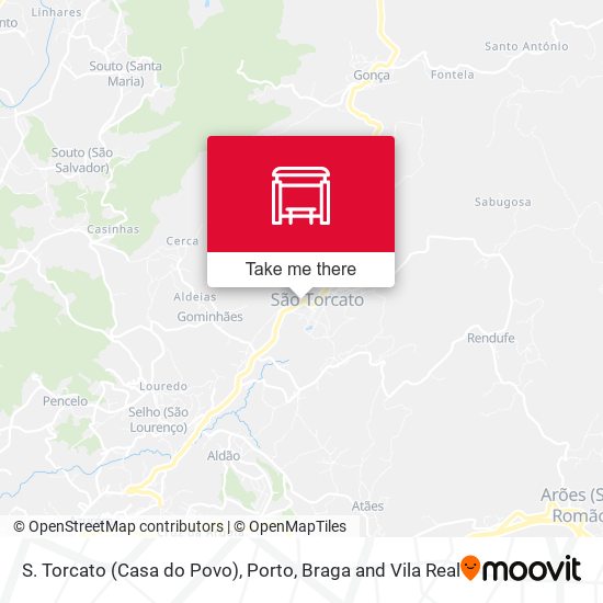 S. Torcato (Casa do Povo) mapa
