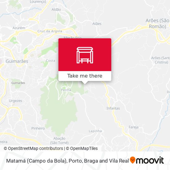 Matamá (Campo da Bola) map