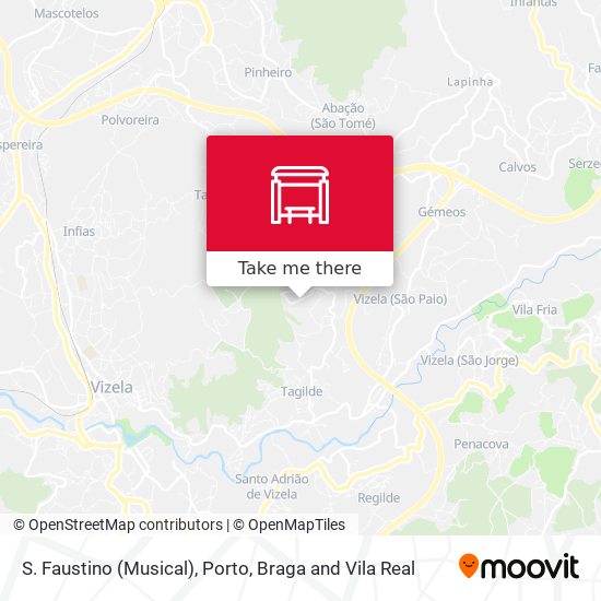 S. Faustino (Musical) mapa