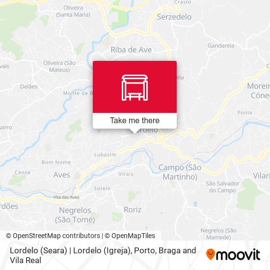 Lordelo (Seara) | Lordelo (Igreja) map