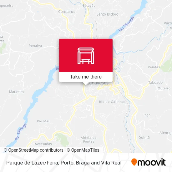 Parque de Lazer/Feira map