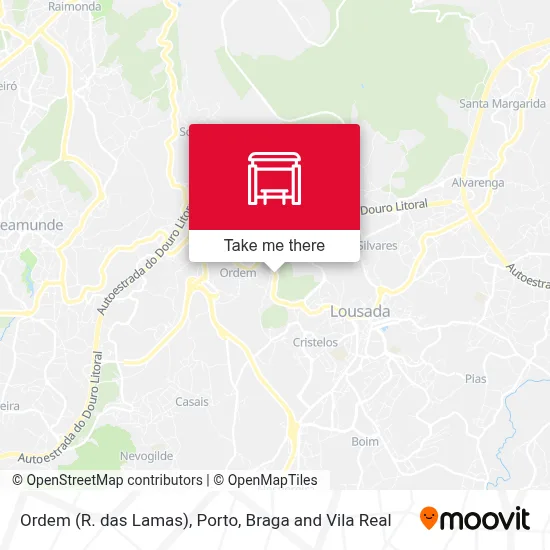 Ordem (R. das Lamas) map