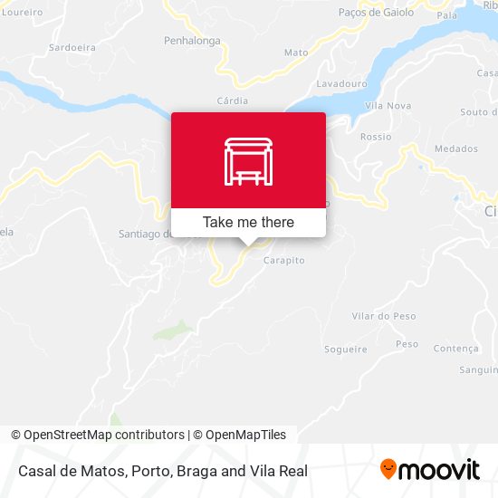 Casal de Matos mapa
