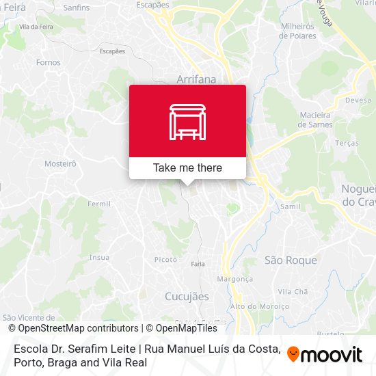 Escola Dr. Serafim Leite | Rua Manuel Luís da Costa map