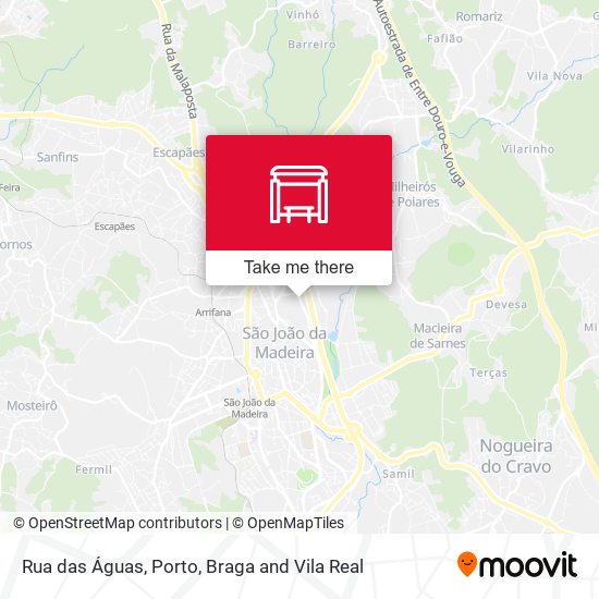 Rua das Águas map