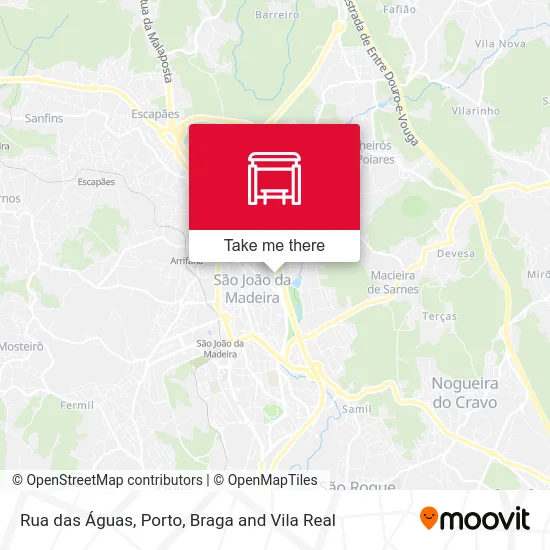 Rua das Águas map