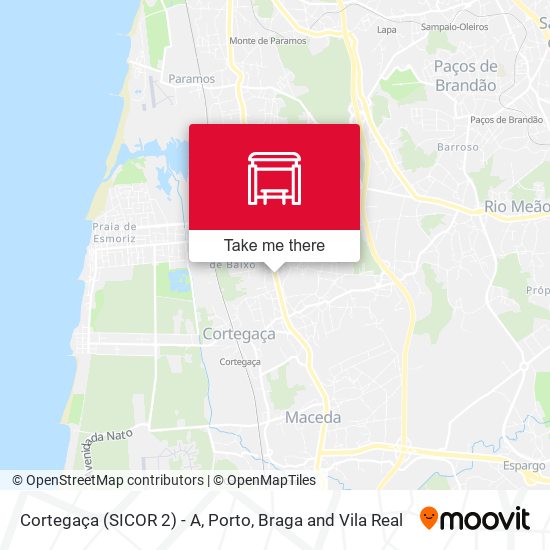 Cortegaça (SICOR 2) - A map