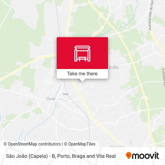 São João (Capela) - B mapa