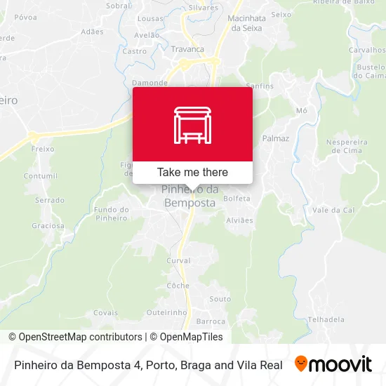 Pinheiro da Bemposta 4 map