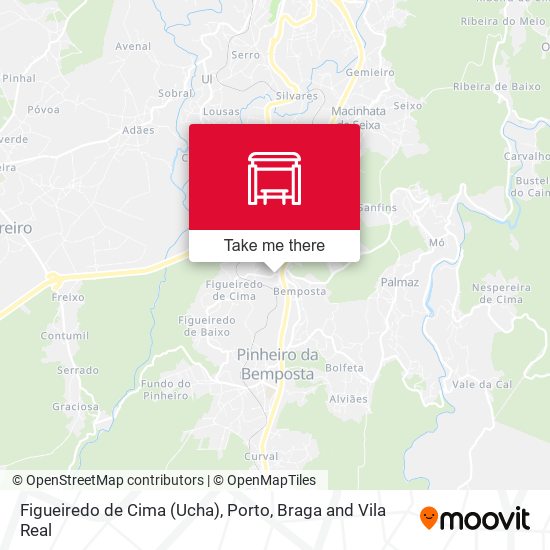 Figueiredo de Cima (Ucha) map