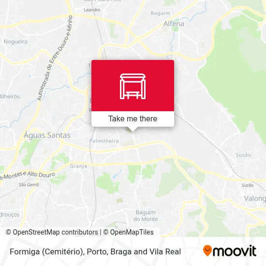 Formiga (Cemitério) map