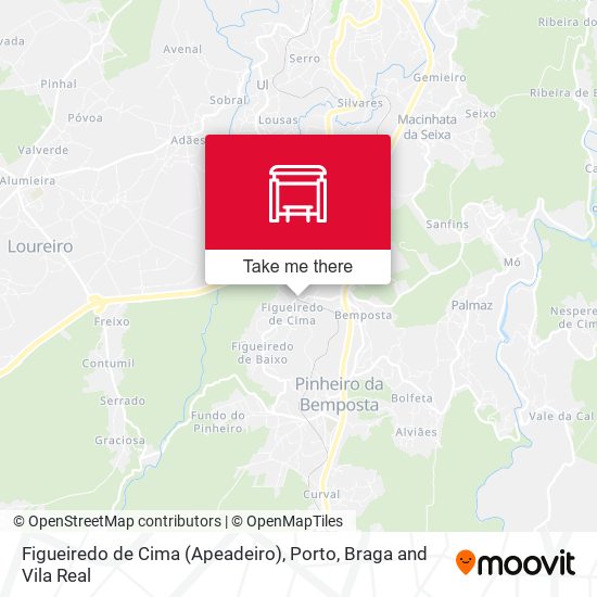Figueiredo de Cima (Apeadeiro) map