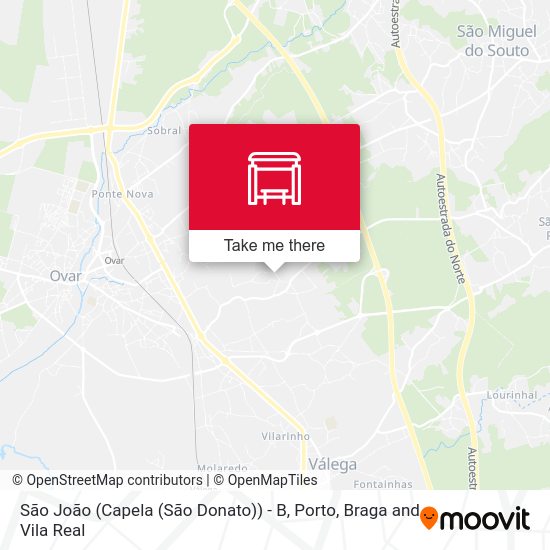 São João (Capela (São Donato)) - B map