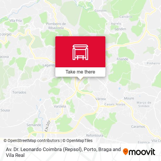 Av. Dr. Leonardo Coimbra (Repsol) mapa