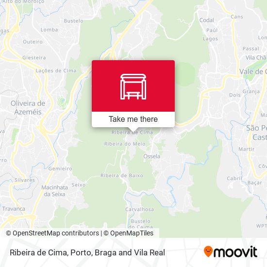 Ribeira de Cima mapa