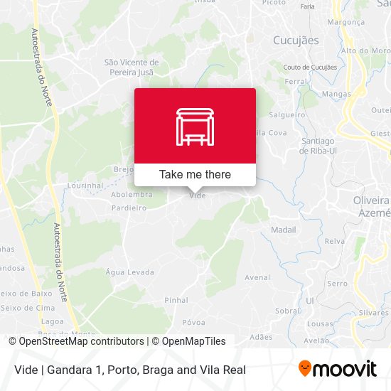 Vide | Gandara 1 mapa