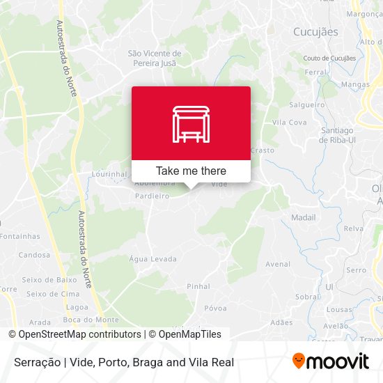 Serração | Vide mapa