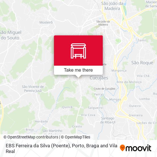 EBS Ferreira da Silva (Poente) mapa