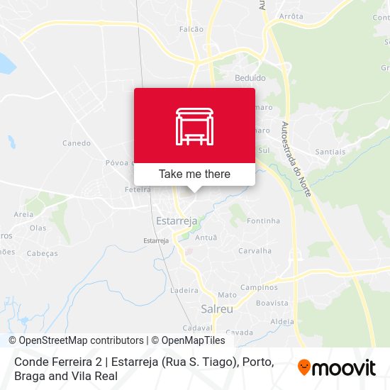 Conde Ferreira 2 | Estarreja (Rua S. Tiago) map