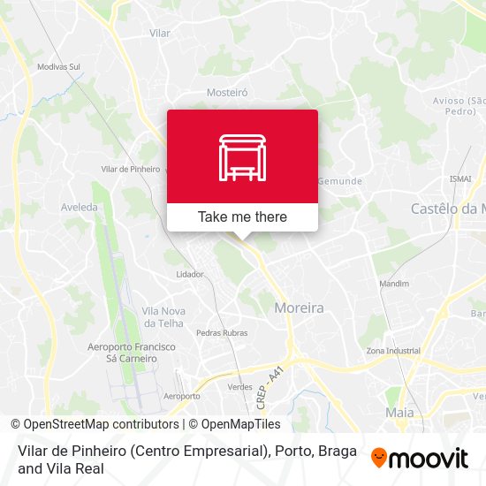 Vilar de Pinheiro (Centro Empresarial) map